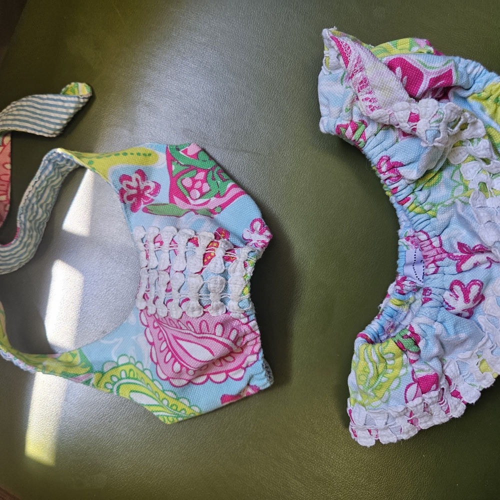 Colorful Toddler 2 Piece Swimsuit